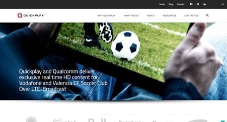 Premium OTT Video Firm Quickplay Gears Up to Support 4G LTE Broadcast