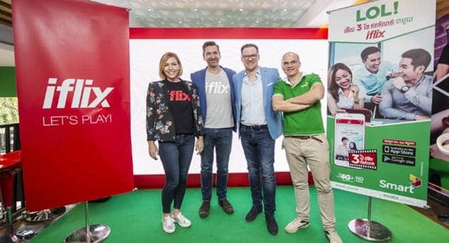 Cambodia&#039;s Smart Axiata Inks 3-Year Exclusive Partnership with iflix