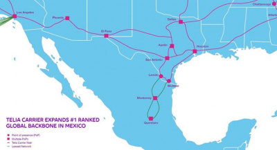Telia Carrier Expands North American Network via Agreement with Equinix in Mexico