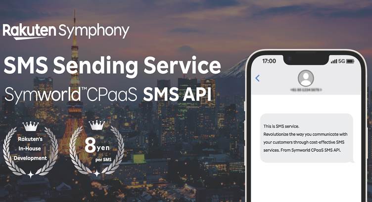 Symworld CPaaS SMS API Launched in Japan by Rakuten Mobile
