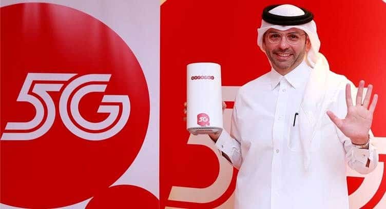 Ooredoo First in the World to Unveil 5G Home Broadband Device