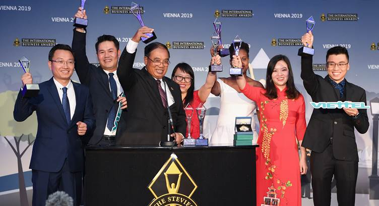 Viettel was recently named at 10 categories of the International Business Awards 2019 (IBA Stevie Awards), among which two Gold Winners are CEO of Viettel Post, Tran Trung Hung and Viettel Myanmar (Mytel).
