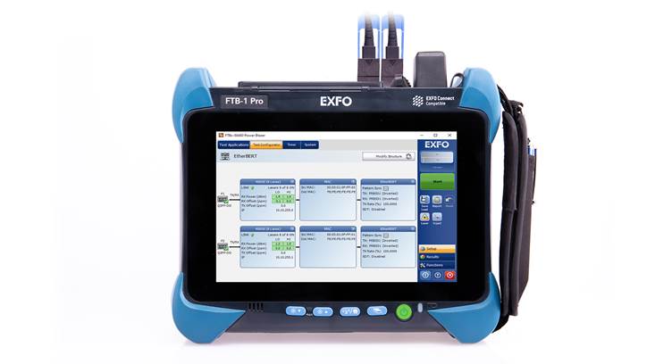 EXFO Unveils 400G Dual-port Test Solution