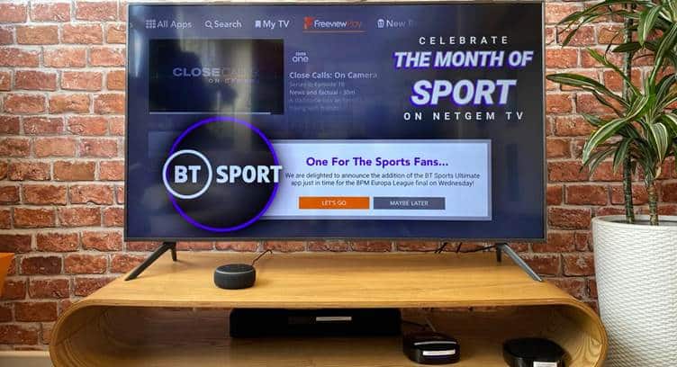 BT Sport Intros New &#039;Timeline&#039; Feature; Launches on Netgem TV