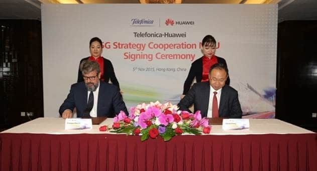 Telefónica, Huawei Ink MoU on 5G Research &amp; Development