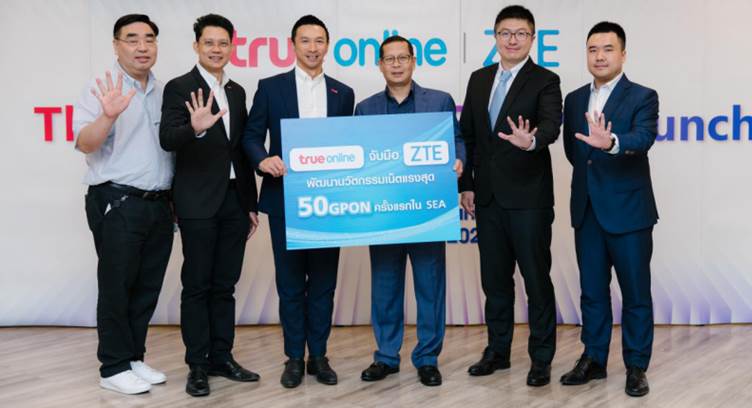 True, ZTE Unveil the First 50G PON Prototype in Thailand