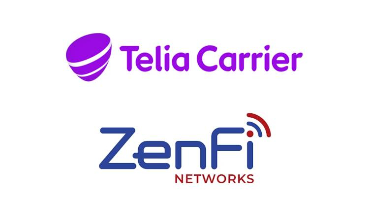Telia Carrier, ZenFi Partner to Deliver Enhanced Backbone Connectivity in Two Metro Regions in the US