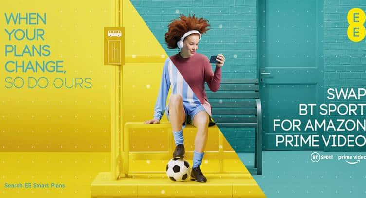 EE Offers Amazon Prime Video and Gamer’s Data Pass Swappable Features to Smart Plan Customers