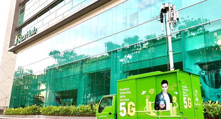 StarHub Showcases Cloud Gaming, FWA, Multi-party Video Conference and AR over 5G COW