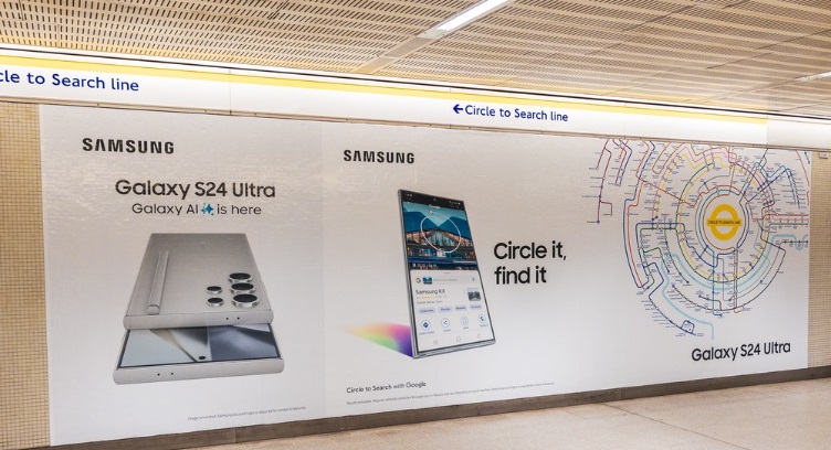 Samsung, TfL to Promote &#039;Circle to Search&#039; with Google Feature on New Galaxy S24