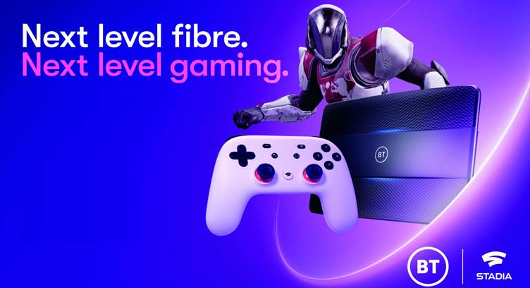 BT to Bundle Google&#039;s Stadia Cloud Gaming Service with Home Broadband Offers