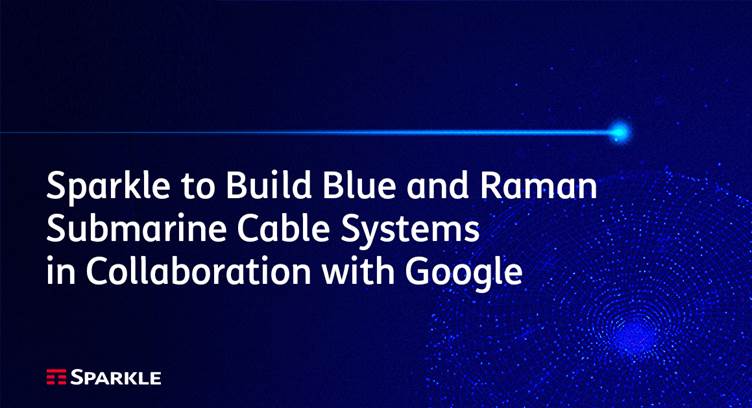 TIM&#039;s Sparkle, Google to Build Blue and Raman Submarine Cable