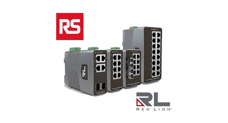 Red Lion&#039;s N-Tron Series NT5000 Gigabit Managed Layer 2 Industrial Ethernet Switches Now Offered by RS