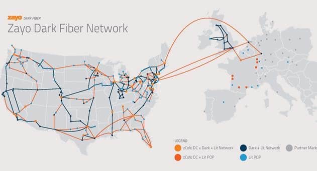 Major US Carrier Selects Zayo Fiber Network for Expansion in Nine Markets