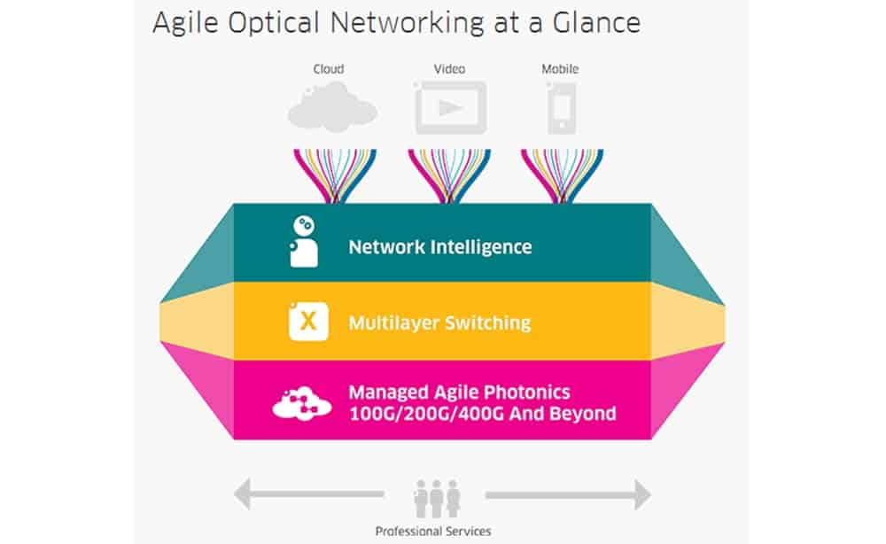 Agile Optical Networking at a Glance, Source: Alcatel-Lucent