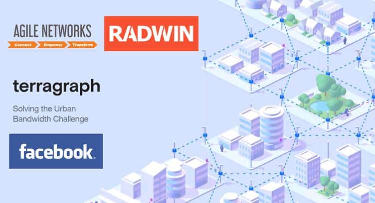 Agile Networks Partners with RADWIN and Facebook to Deploy Terragraph in Canton