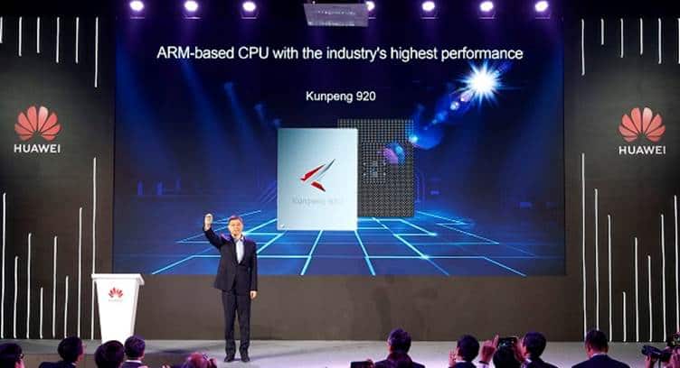 Huawei Unveils 7nm High-Performance ARM-based CPU