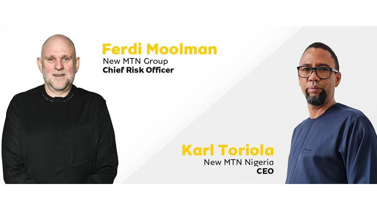 MTN Announces New Group Chief Risk Officer and MTN Nigeria CEO