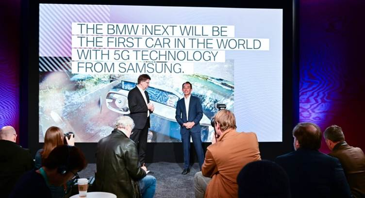 BMW iNEXT will Launch in 2021 with Integrated 5G Technology from Samsung and HARMAN