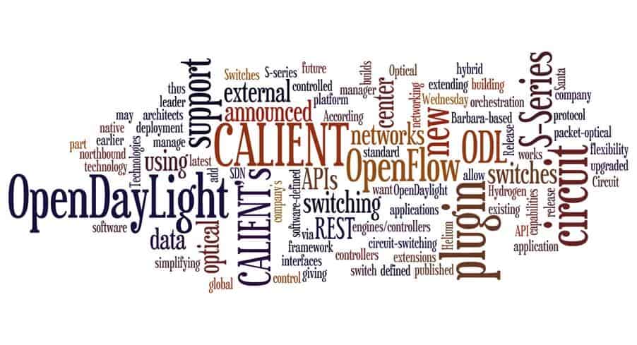 CALIENT Extends SDN-Controlled Hybrid Packet Optical Networks with New OpenDayLight (ODL) Plugin