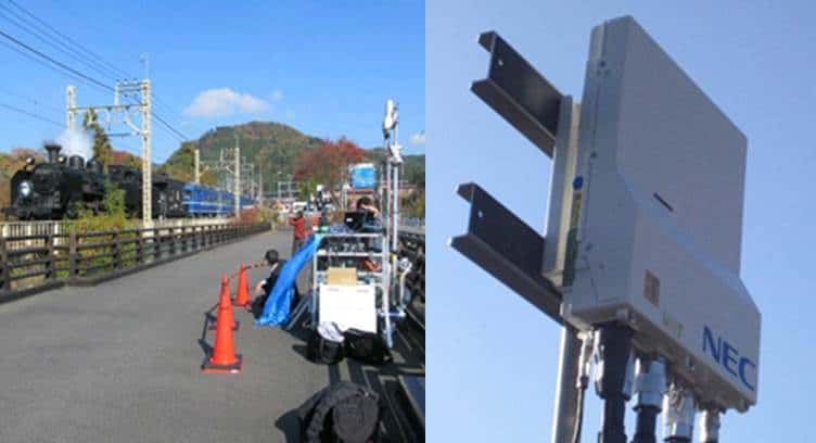 NTT Docomo, NEC Demo 8K UHD Live Video Streaming via 5G in Fast Moving Train