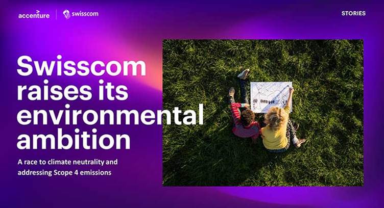 Accenture to Help Swisscom to Reduce Emissions by 1 Million Tons of Carbon by 2025