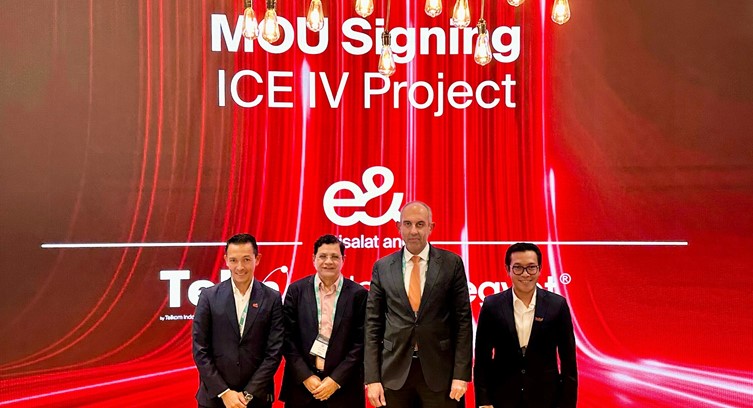 e&amp;, Telecom Egypt, Telin Sign MoU for Subsea Connectivity Between Indonesia, Singapore, India, Oman, UAE