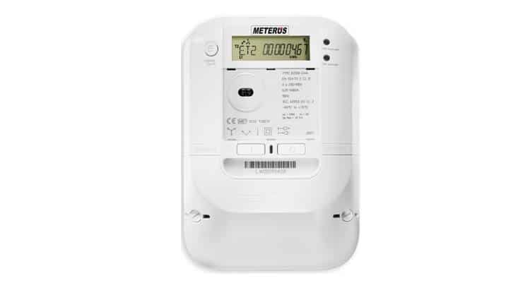 Smart meter used by EVB Energie AG