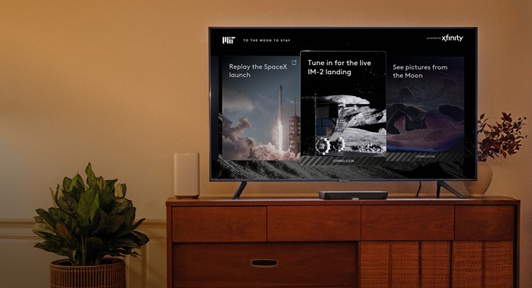 Comcast Xfinity to Air Live Footage from MIT Lunar Mission