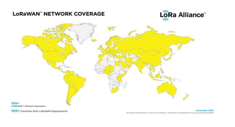 More Than 100 Operators Deploy and Operate LoRaWAN Networks