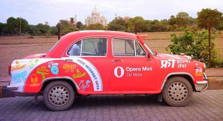 Opera Launches ‘Web on Wheels’ Mobile Wi-Fi Car in India