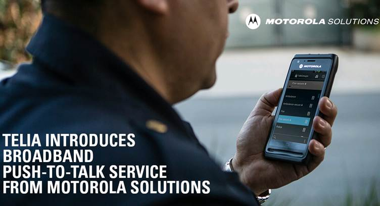 Telia Sweden Intros Broadband Push-to-Talk Service from Motorola Solutions