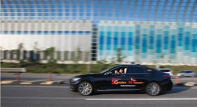 SK Telecom Test Runs Self-Driving Car on Highway