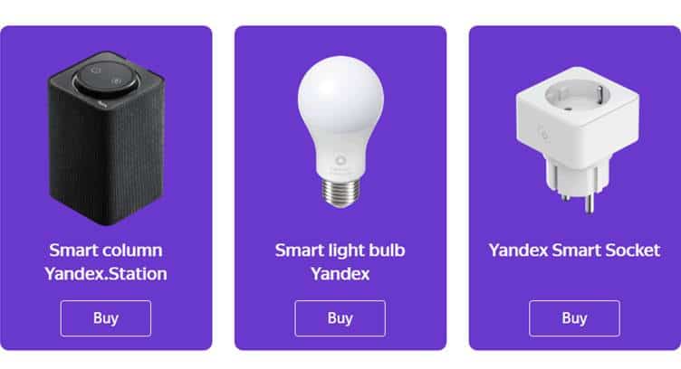 Yandex Debuts AI-powered Smart Home Ecosystem - APIs for 3rd Party Devices and Own Smart Devices