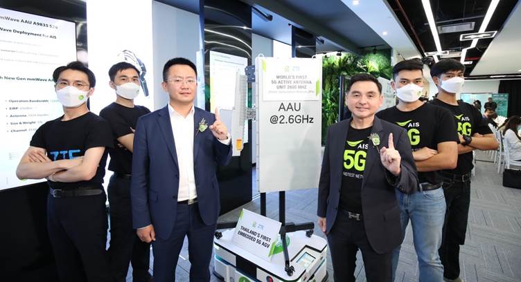 ZTE, AIS to Jointly Fuel Up 5G-Advanced through A-Z center in Thailand