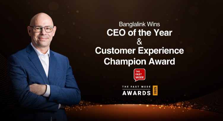The Fast Mode Awards Names Banglalink’s Johan Buse ‘CEO of the Year’