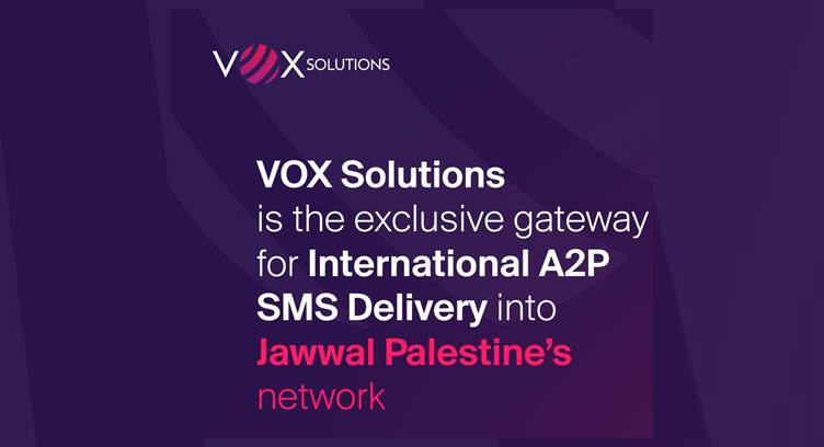 Palestine&#039;s Jawwal Selects VOX Solutions for International A2P SMS Delivery