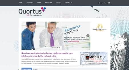 Quortus to Unveil Virtualized Core Networks (EPC) Solutions at MWC