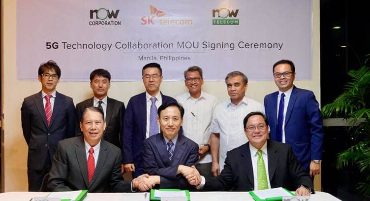 SK Telecom Partners with NOW Telecom to Deploy 5G Network in the Philippines
