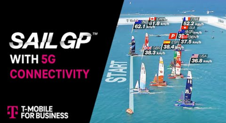 SailGP, T‑Mobile Utilize 5G to Enhance Fan &amp; Athlete Experiences