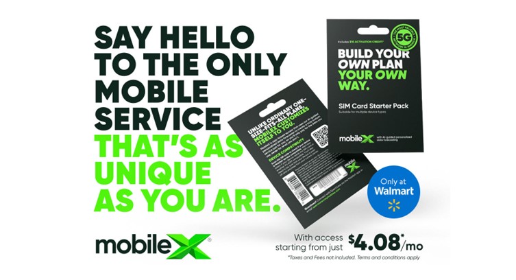 Walmart Now Offering MobileX&#039;s Customizable Mobile Plans