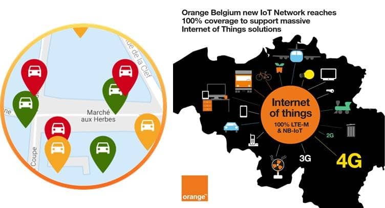 CommuniThings, Orange Belgium Launch First NB-IoT-based Smart Parking Solution