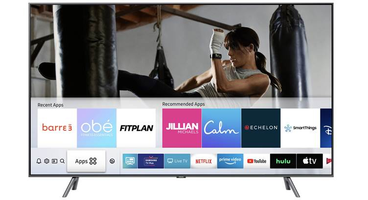 Samsung Partners with Personal Fitness Brands to Launch Wellness Apps on Smart TV Platform
