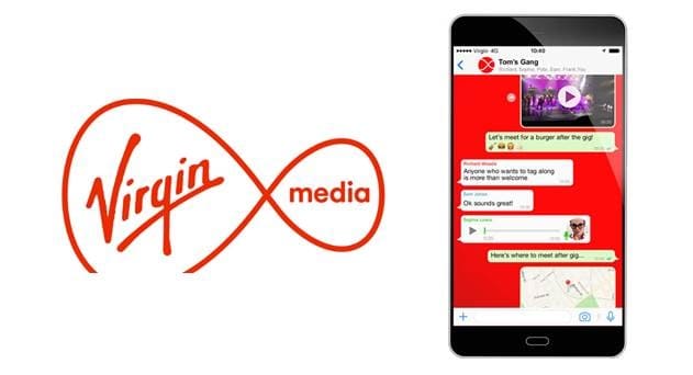 Virgin Media UK Launches 4G Plans with Zero-rated Messaging on WhatsApp/Facebook &amp; Data Rollover