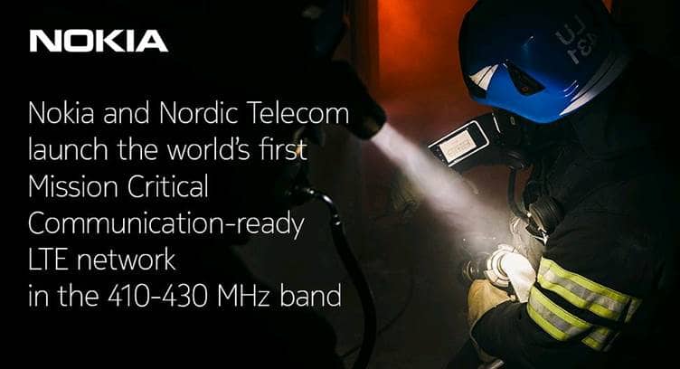 Czech Operator Nordic Telecom, Nokia Launch Mission Critical Communication-ready LTE Network in 410-430 MHz Nand