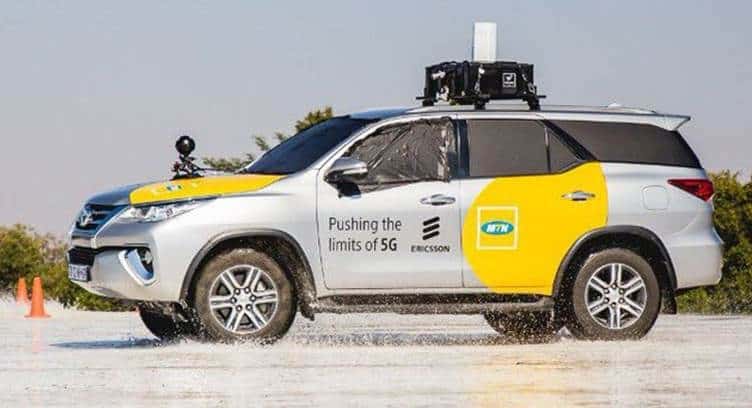 MTN SA, Ericsson Showcase 5G Mobility - 1.6Gbps with 5ms Latency in a Moving Vehicle