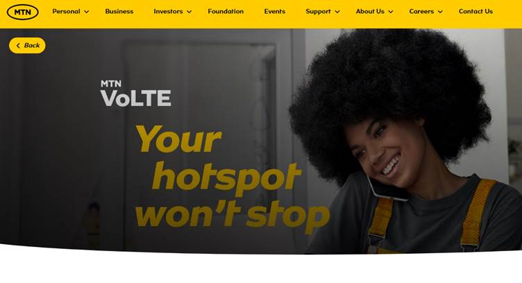 MTN Nigeria Launches Nationwide VoLTE Call Service