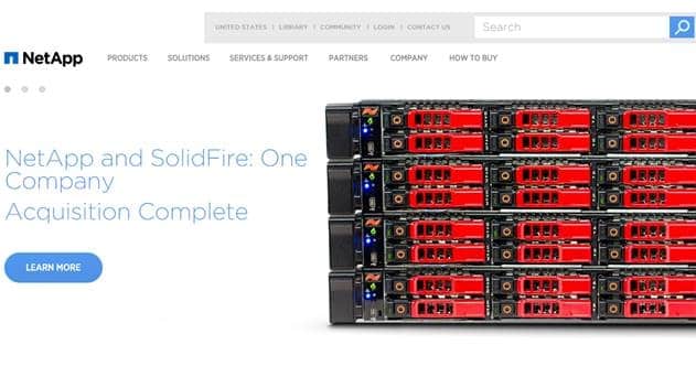 NetApp Completes Acquisition of SolidFire