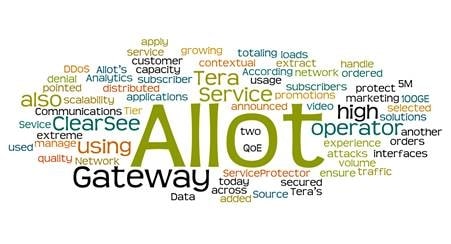Allot Secures Two Orders for Its 100GE Service Gateway Tera and Value-Added Services Worth $5M