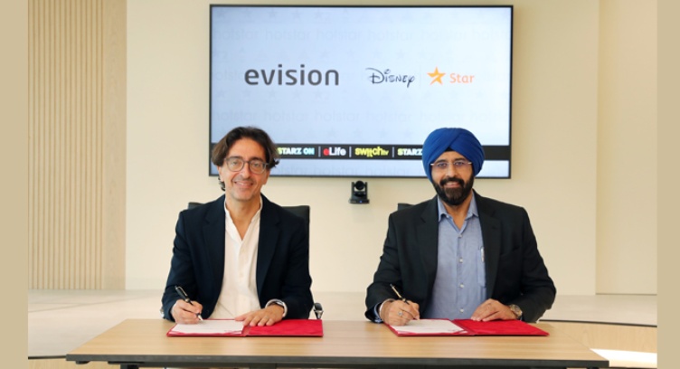 e&amp;&#039;s evision Partners with Disney Star to Bring High-Quality OTT Entertainment to MENA